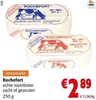 Colruyt Rochefort echte roomboter zacht of gezouten aanbieding