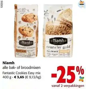 Niamh fantastic cookies easy mix