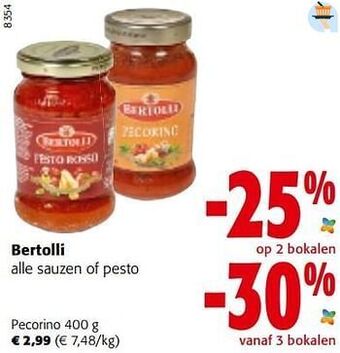 Colruyt Bertolli pecorino aanbieding