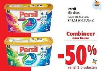 Colruyt Persil color aanbieding