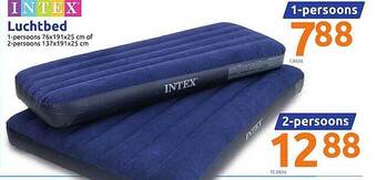 Action Intex Luchtbed aanbieding