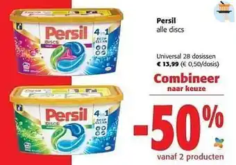 Colruyt Persil universal aanbieding