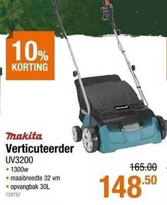 Cevo Makita Verticuteerder aanbieding