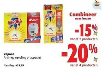 Vapona antimug navulling