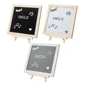ALDI Letterbord met houten kader aanbieding