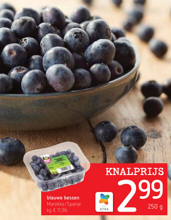 Spar Blauwe bessen aanbieding