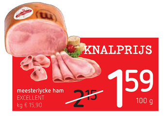 Spar Meesterlycke ham aanbieding