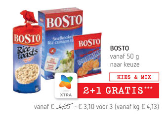 Spar Bosto aanbieding
