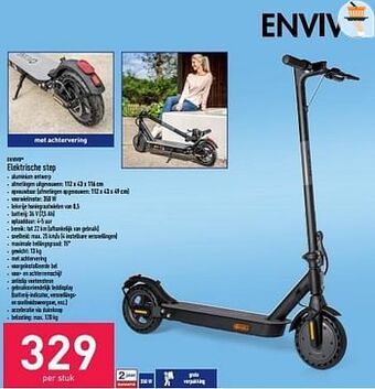 ALDI Envivo elektrische step aanbieding