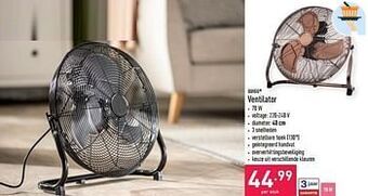 ALDI Quigg ventilator aanbieding