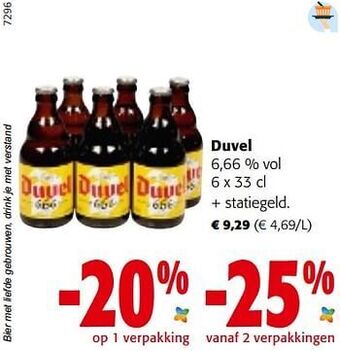 Colruyt Duvel aanbieding