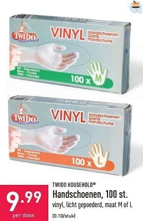 ALDI Handschoenen aanbieding