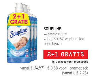 Soupline wasverzachter