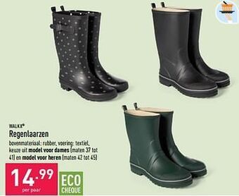ALDI Regenlaarzen aanbieding