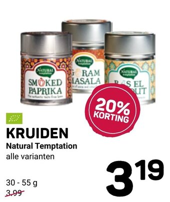 Kruiden Natural Temptation