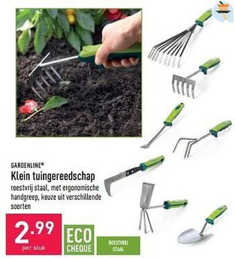 ALDI Klein tuingereedschap aanbieding