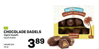 Ekoplaza Chocolade Dadels Yogi & Yousef's aanbieding