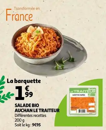 Salade Bio Auchan Le Traiteur