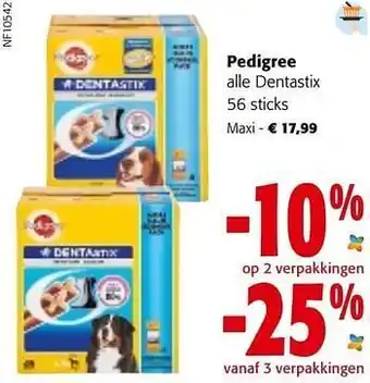 Colruyt Pedigree dentastix maxi aanbieding