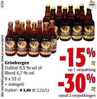 Colruyt Grimbergen dubbel aanbieding