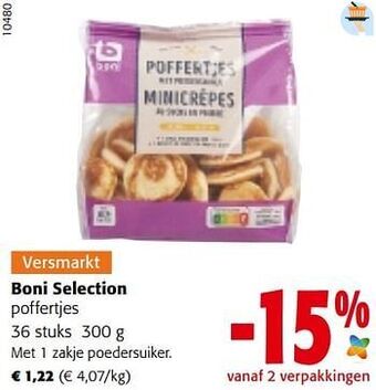 Colruyt Boni selection poffertjes aanbieding