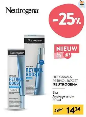 Di Anti-age serum aanbieding