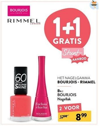 Di Bourjois nagellak aanbieding