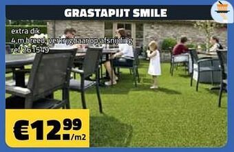 Bouwcenter Frans Vlaeminck Grastapijt smile aanbieding