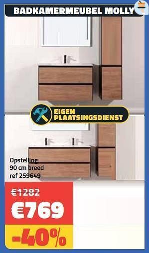 Badkamermeubel molly