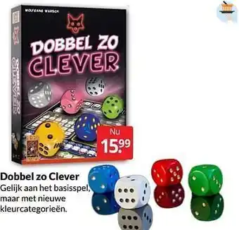 Boekenvoordeel Dobbel zo clever aanbieding