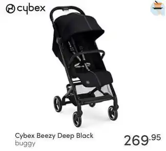 Baby & Tiener Cybex beezy deep black buggy aanbieding