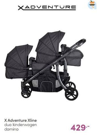 Baby & Tiener X adventure xline duo kinderwagen domino aanbieding