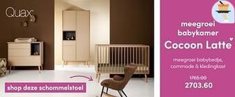 Baby & Tiener Meegroei babykamer cocoon latte aanbieding