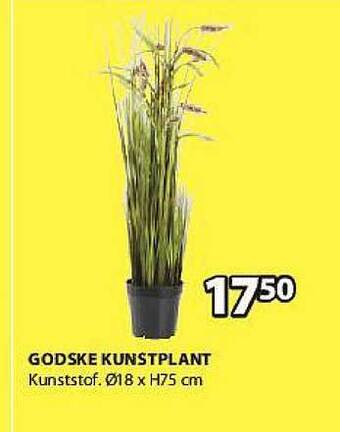 Jysk Godske Kunstplant aanbieding