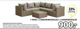Jysk Ravndrup Modulaire Loungeset aanbieding