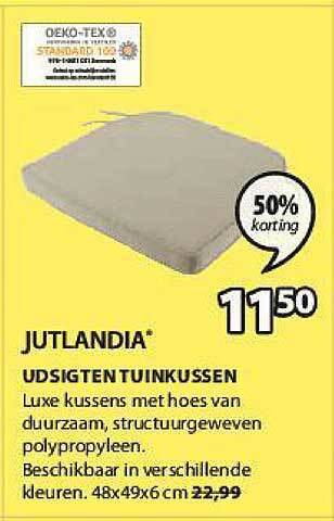 Jysk Udsigten Tuinkussen aanbieding