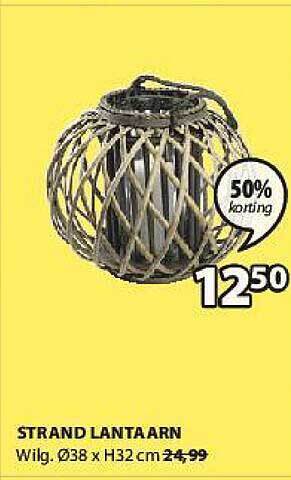 Jysk Strand Lantaarn aanbieding