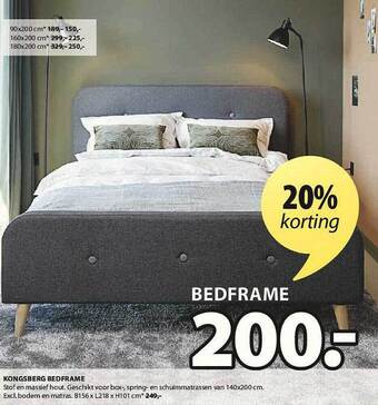 Jysk Bedframe aanbieding