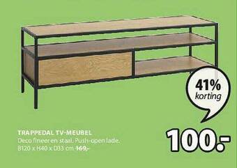 Jysk Trappedal Tv Meubel aanbieding