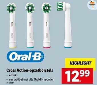 Lidl Cross action-opzetborstels aanbieding