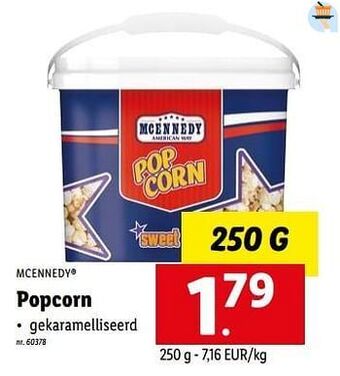 Lidl Popcorn aanbieding
