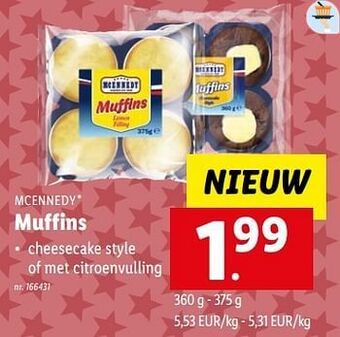 Lidl Muffins aanbieding