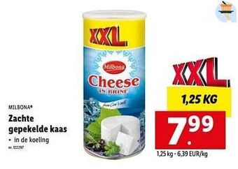 Lidl Zachte gepekelde kaas aanbieding