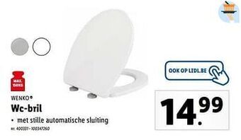 Lidl Wc-bril aanbieding