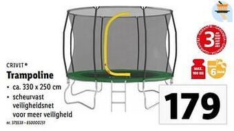 Lidl Trampoline aanbieding