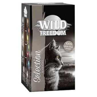 Zooplus 6x85g Adult Kuipje Deep Forest Wild & Kip Wild Freedom Kattenvoer aanbieding