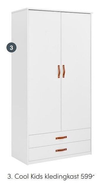Baby & Tiener Cool kids kledingkast aanbieding
