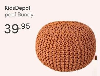 Baby & Tiener Kidsdepot poef bundy aanbieding