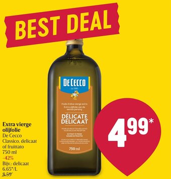 Delhaize Extra vierge olijfolie aanbieding
