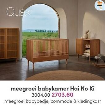 Baby & Tiener Meegroei babykamer hai no ki aanbieding